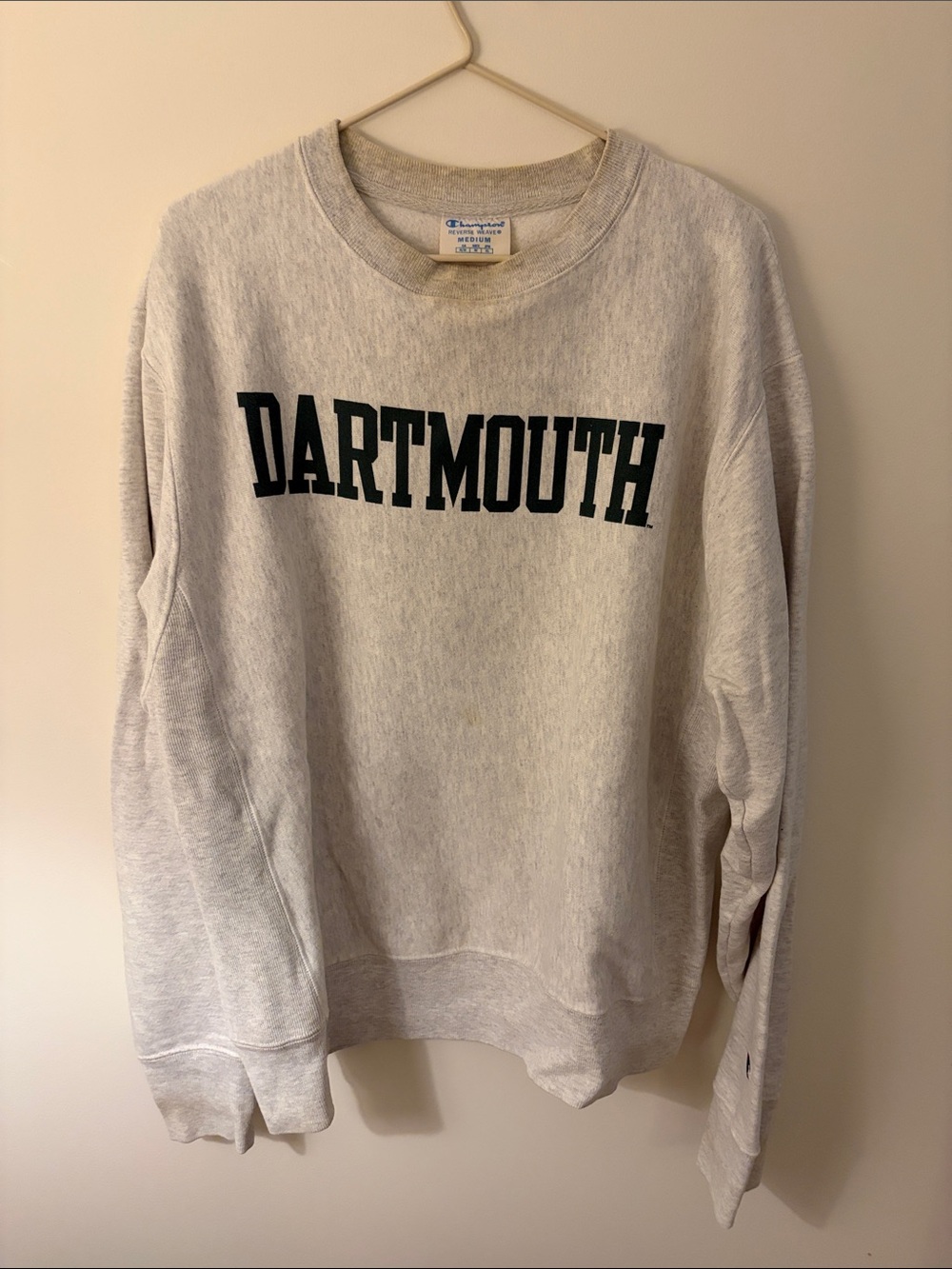 Dartmouth Champion Crewneck Sweatshirt